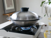 卓上鍋＆蒸し器Hinatalife限定セット / 26cm