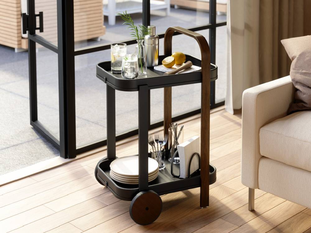 【Umbra/アンブラ】ベルウッド サービングカート