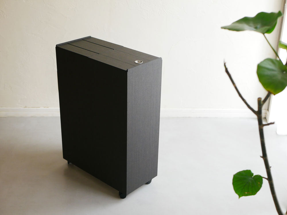 【TATSU-CRAFT/タツクラフト】キッチンに調和する木製ごみ箱　バスクキッチンペール