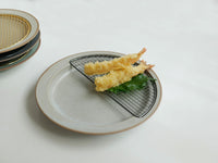 半月 / ライトグレー×黒酸化網