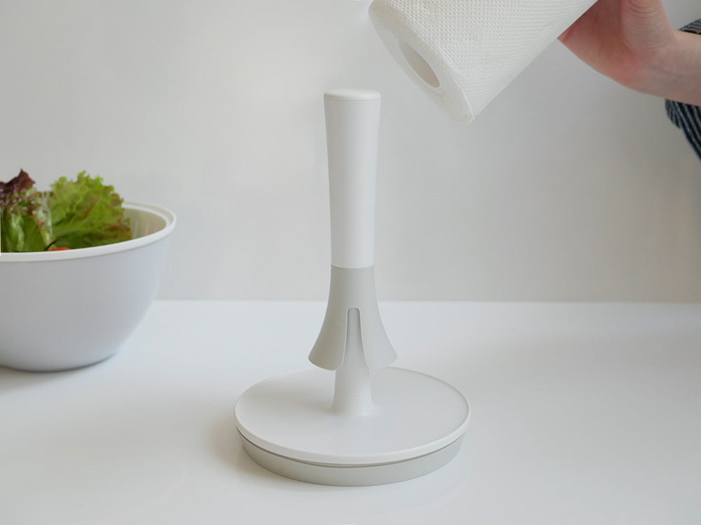 【マーナ】倒れない片手でサッとキッチンペーパーホルダー