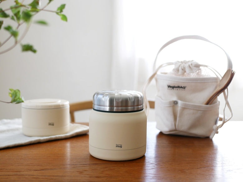 【thermo mug/サーモマグ】ミニタンク/フードコンテナ/VegieBAGコラボランチバッグ