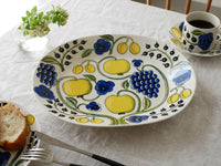 オーバルプレート 36cm / カラー