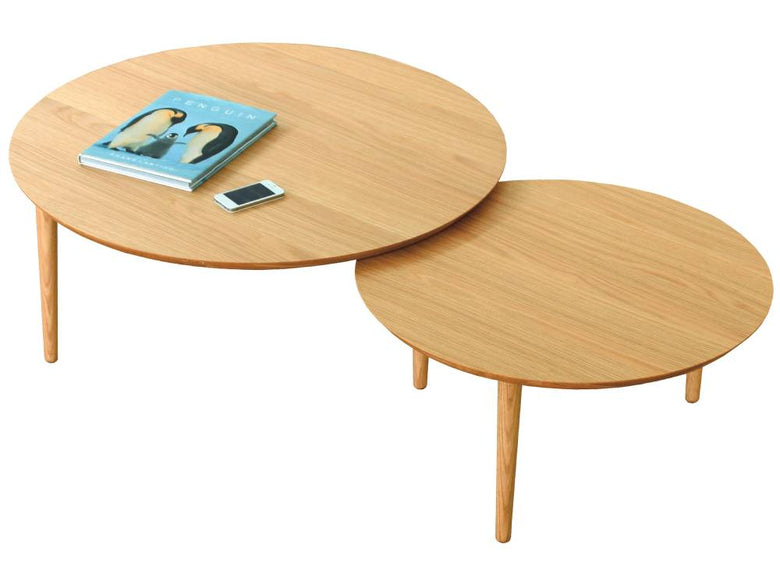 【高野木工】BALLOON 伸縮できる自由なリビングテーブル