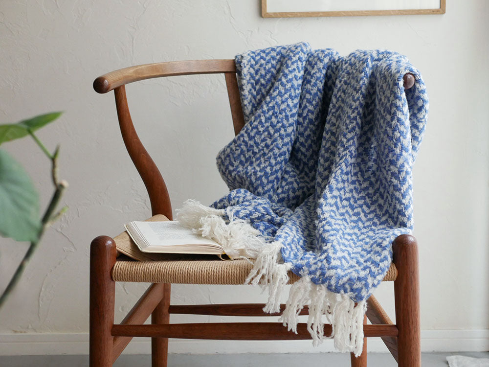 【shesay/シセイ】ウールブランケット レジャリー